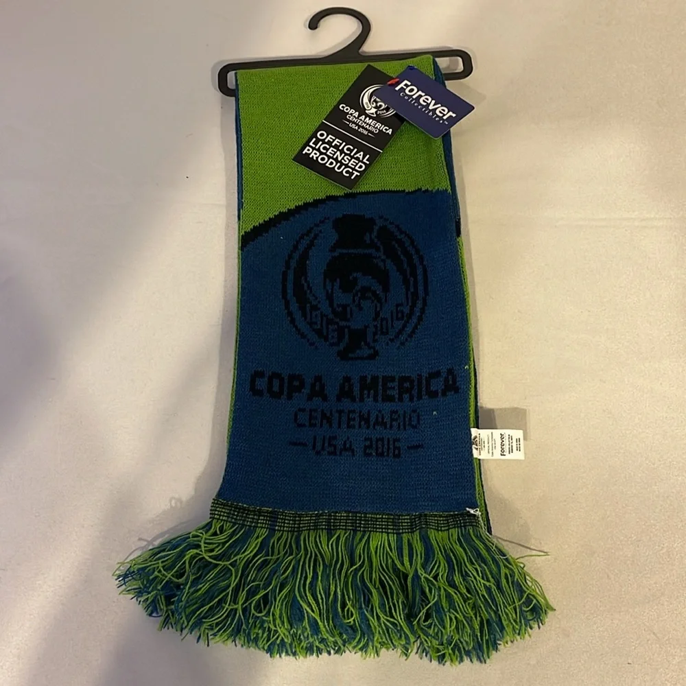 Seattle Forever Copa America Centenario Scarf USA 2016  collectibles Green blue